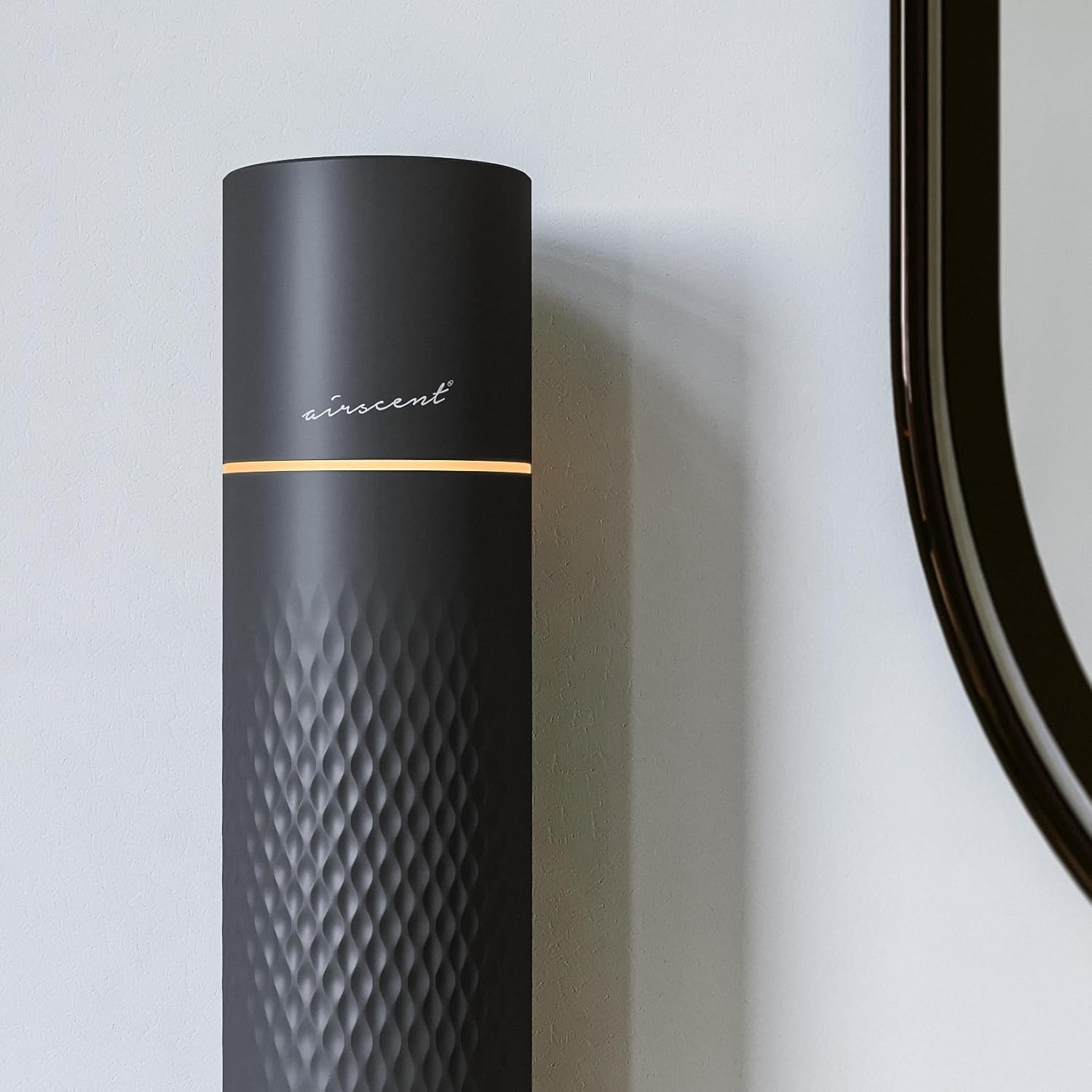 The AirScent Waterless Diffuser – Cold Air Scent Diffuser Oil Machine for Homes, Offices, Hotels and Spas – Aromatherapy Diffuser for Aesthetic Scenting – Black – 4.05 Oz – Fragrance Not Included(Black)
