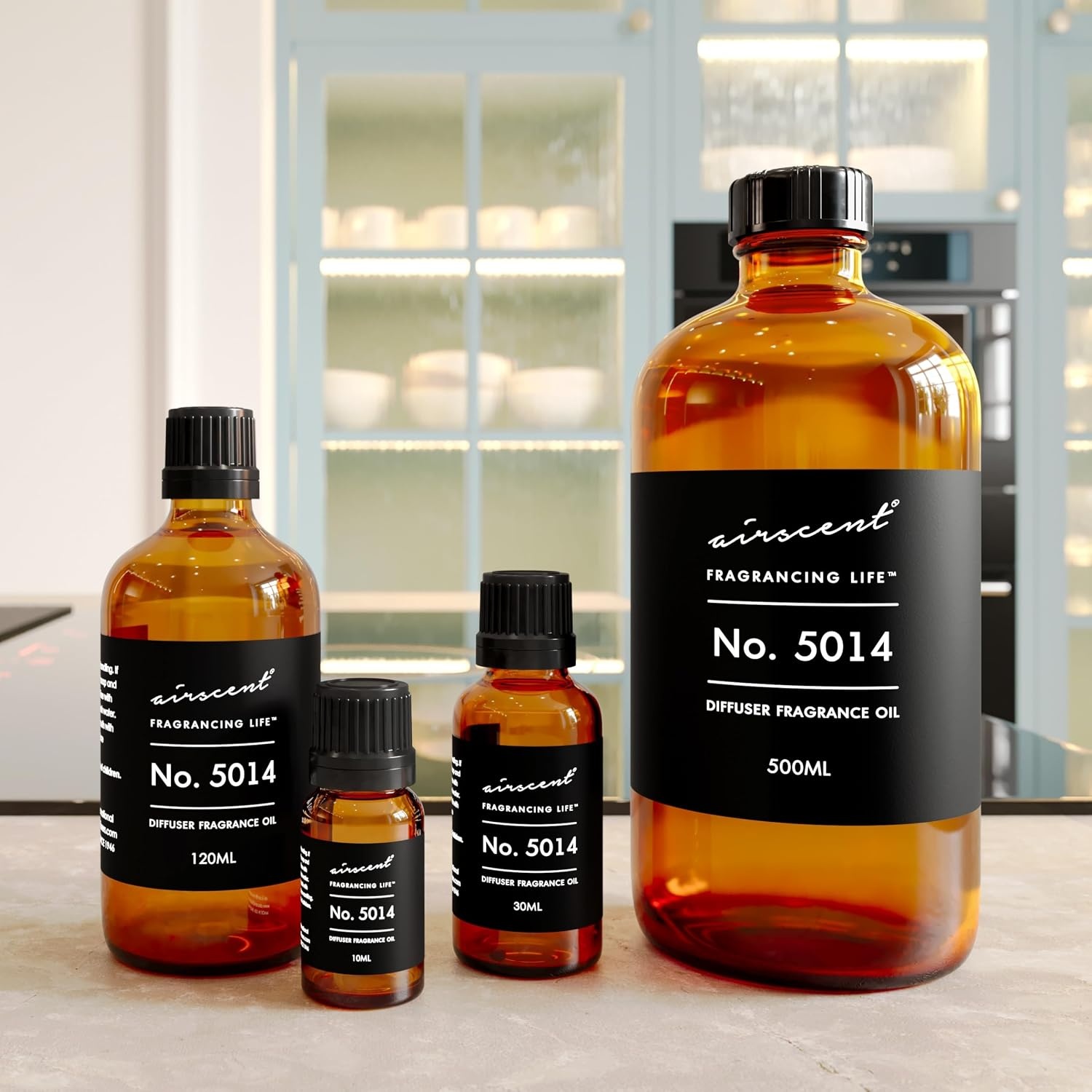 AirScent No. 5014 Dubai Perfume Dupe Diffuser Oil Inspired by Artemus Oud – Oud Suede Vanilla – Fragrance Oil Blend for Ultrasonic and Waterless Diffusers and Crafting – 10 mL, 0.34 fl oz Bottle(0.34 Fl Oz (Pack of 1))