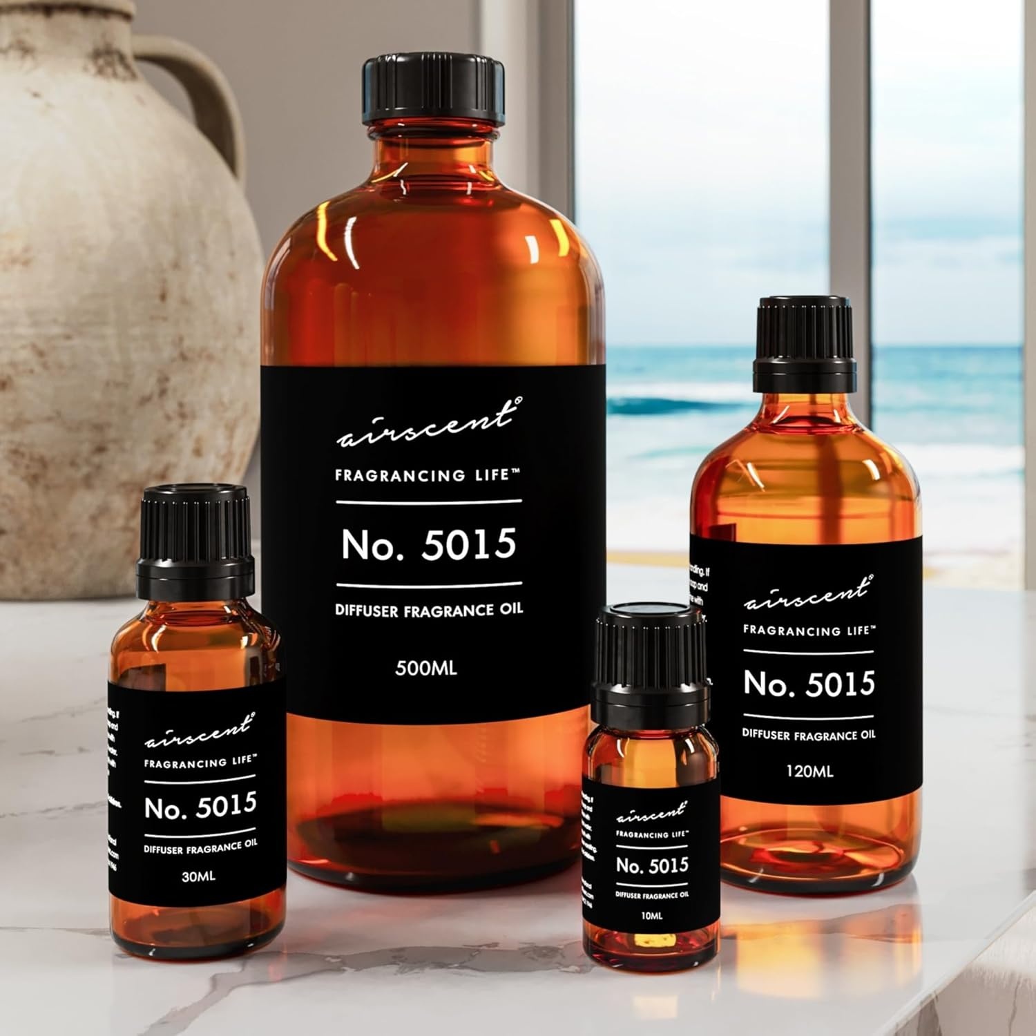 AirScent No. 5015 Dubai Perfume Dupe Diffuser Oil Inspired by Artemis Emerald – Jasmine Pepper Agarwood – Dubai Fragrance Oil for Ultrasonic and Waterless Diffusers and Crafting – 10 mL, 0.34 fl oz(0.34 Fl Oz (Pack of 1))