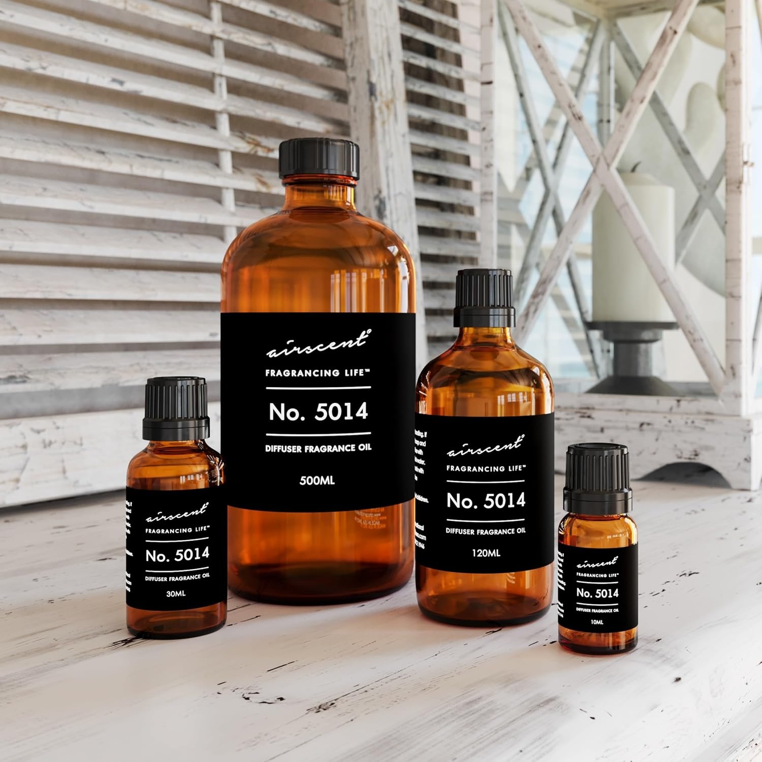 AirScent No. 5014 Dubai Perfume Dupe Diffuser Oil Inspired by Artemus Oud – Oud Suede Vanilla – Fragrance Oil Blend for Ultrasonic and Waterless Diffusers and Crafting – 10 mL, 0.34 fl oz Bottle(4 Fl Oz (Pack of 1))