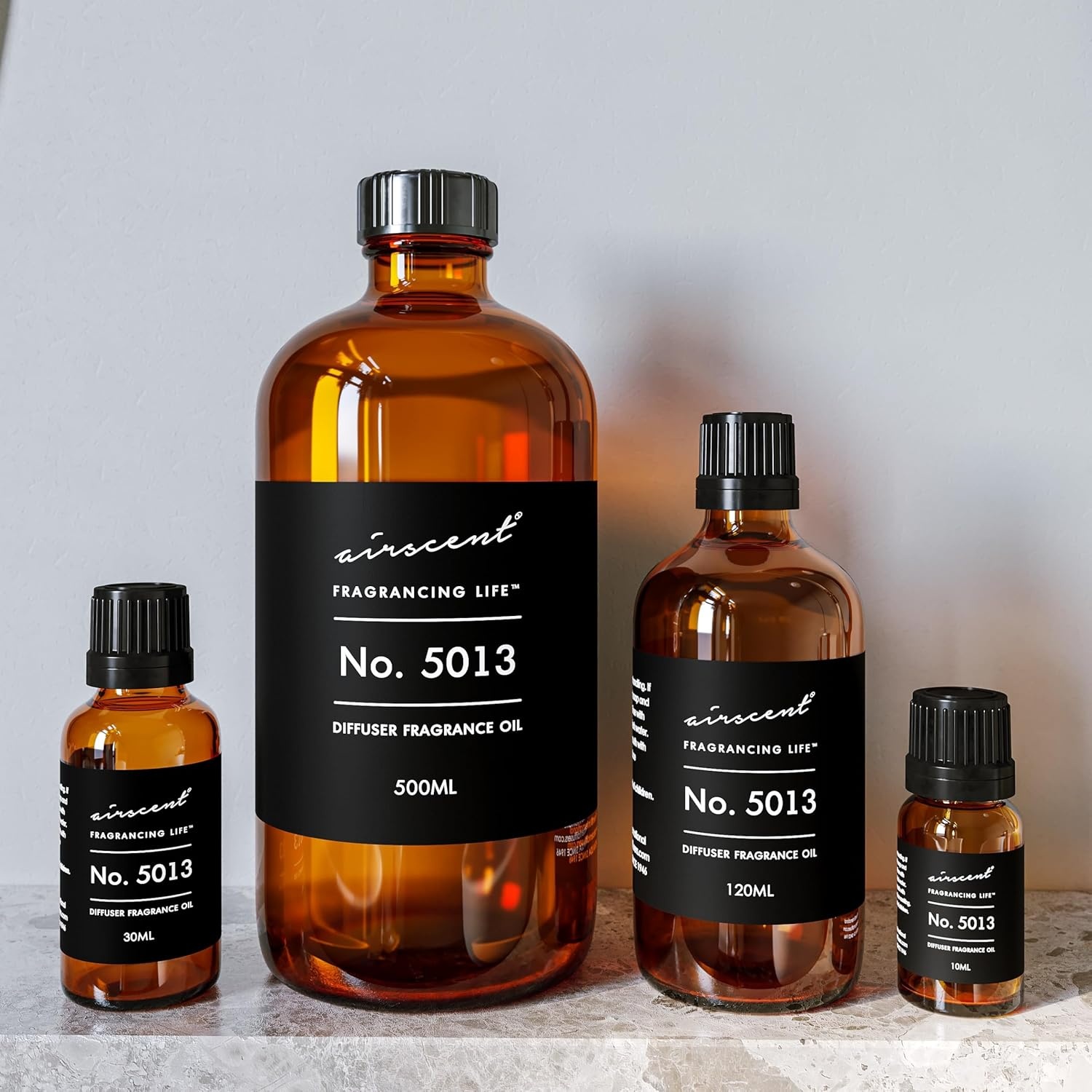 AirScent No. 5013 Perfume Dupe Diffuser Oil Inspired by Gorgeous Flora Perfume – Pear Blossom Gardenia Mandarin – 10 mL Fragrance Oil Blend for Ultrasonic and Waterless Diffusers and Crafting(1 Fl Oz (Pack of 1))