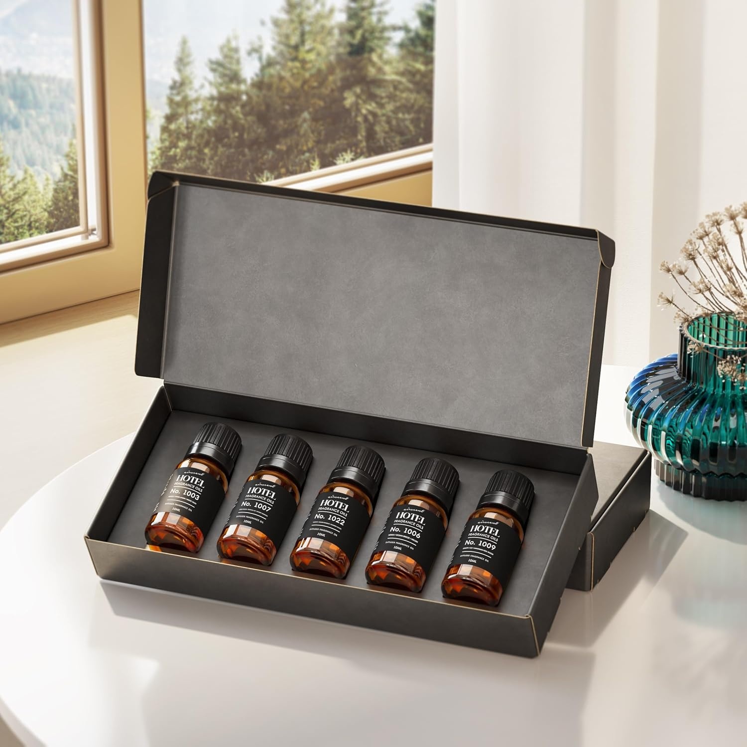 AirScent Hotel Diffuser Oil Gift Set – Casino Royale Fragrances – 10 mL, 0.34 fl oz Fragrance Oil Gift Set – Inspired by The Aria, The Wynn, Luxor, The W, and The Atlantis Bahamas