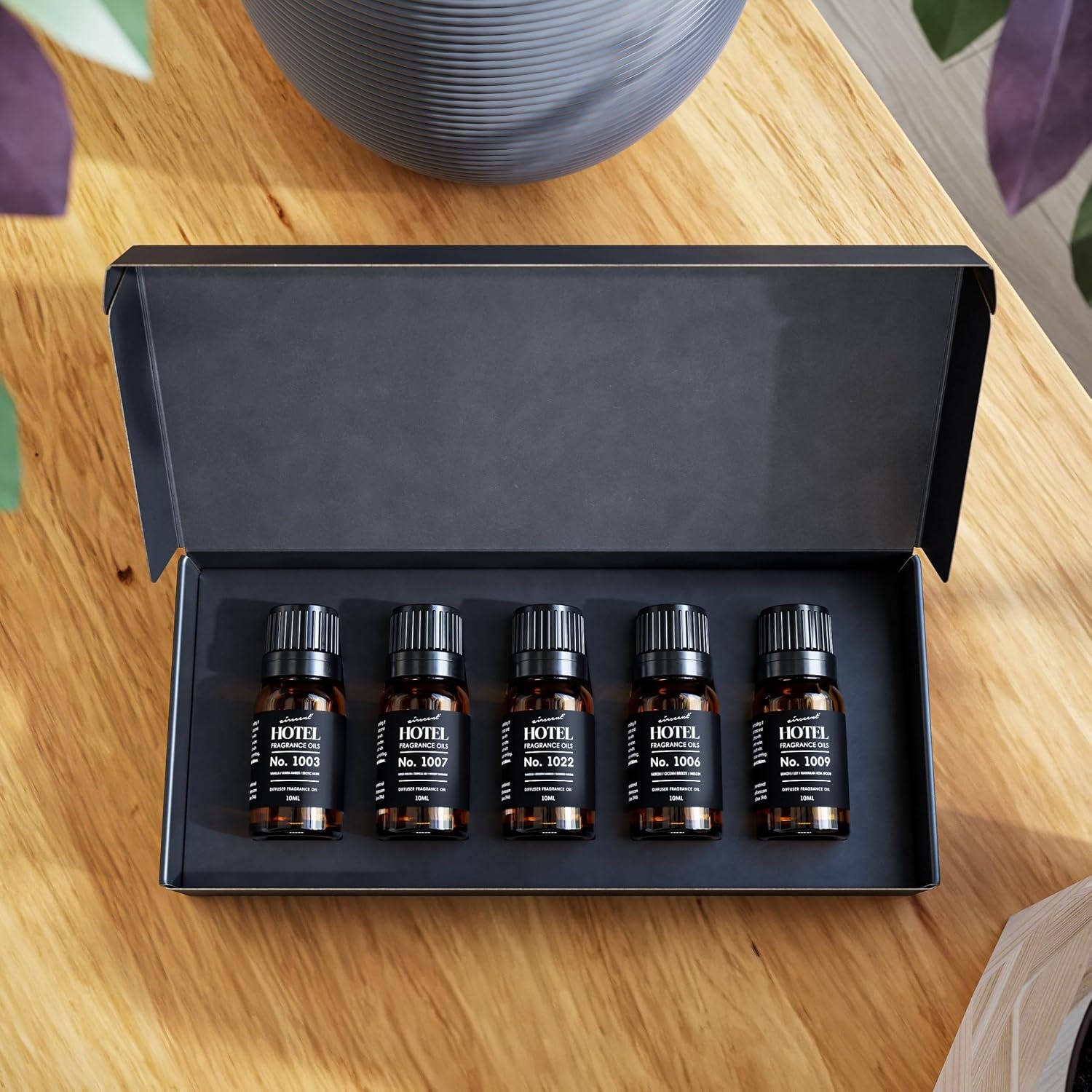 AirScent Hotel Diffuser Oil Gift Set – Casino Royale Fragrances – 10 mL, 0.34 fl oz Fragrance Oil Gift Set – Inspired by The Aria, The Wynn, Luxor, The W, and The Atlantis Bahamas