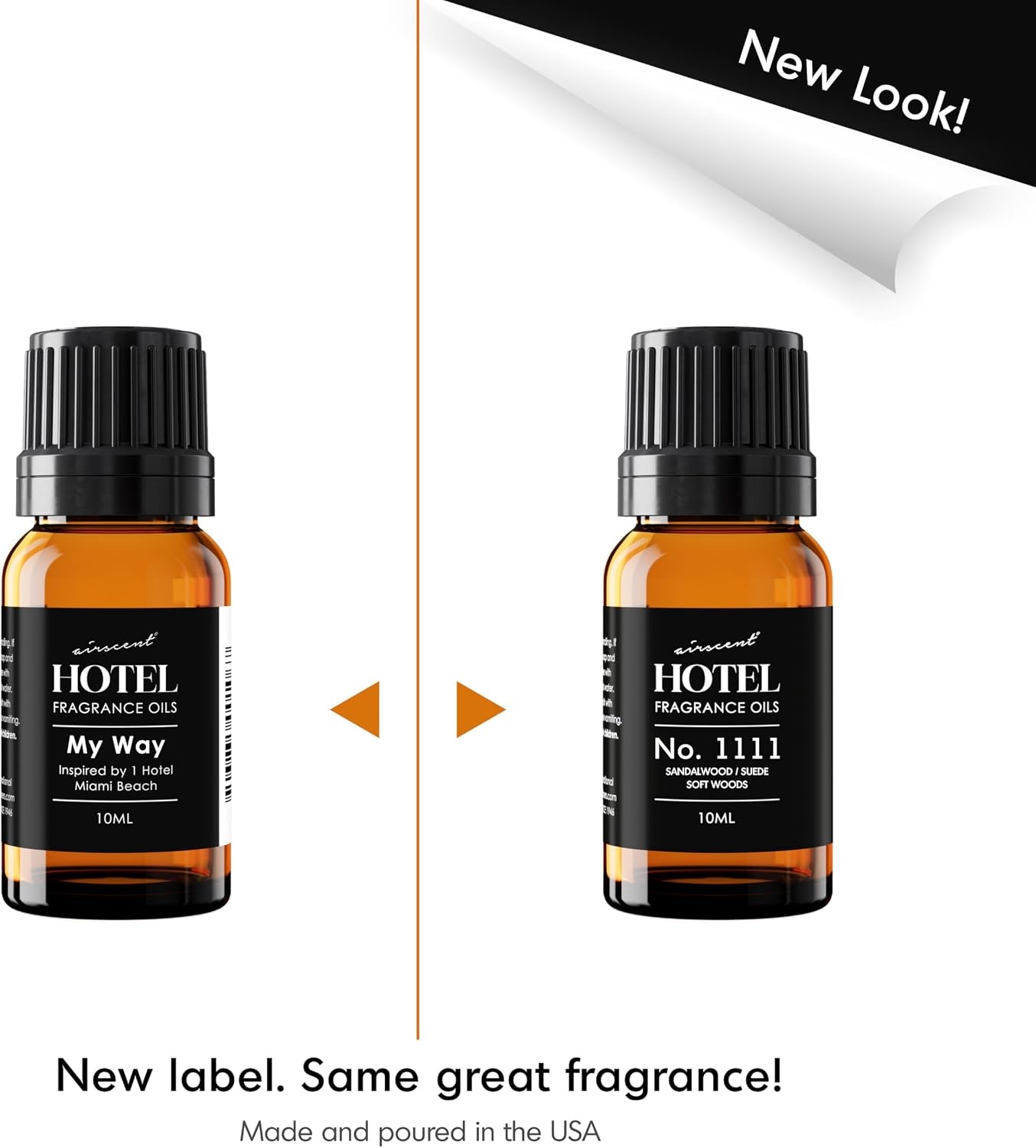 AirScent My Way Diffuser Oil No. 1111 Inspired by the 1 Hotel – 10 mL | Sandalwood Suede Soft Woods – Hotel Fragrance Oil for Ultrasonic and Waterless Diffusers and Crafting – 0.34 fl oz Bottle(My Way)